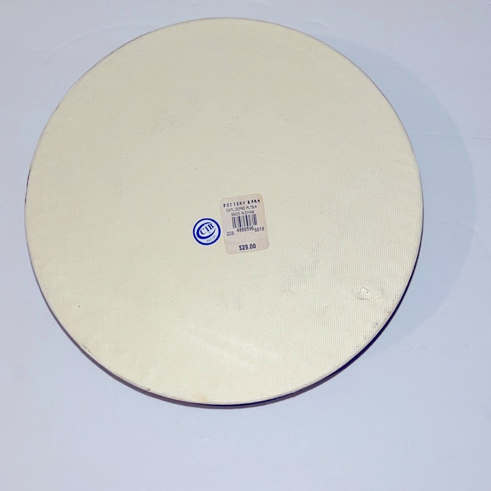 Pottery Barn Cocktails Defined Plates - Picture 2 of 3